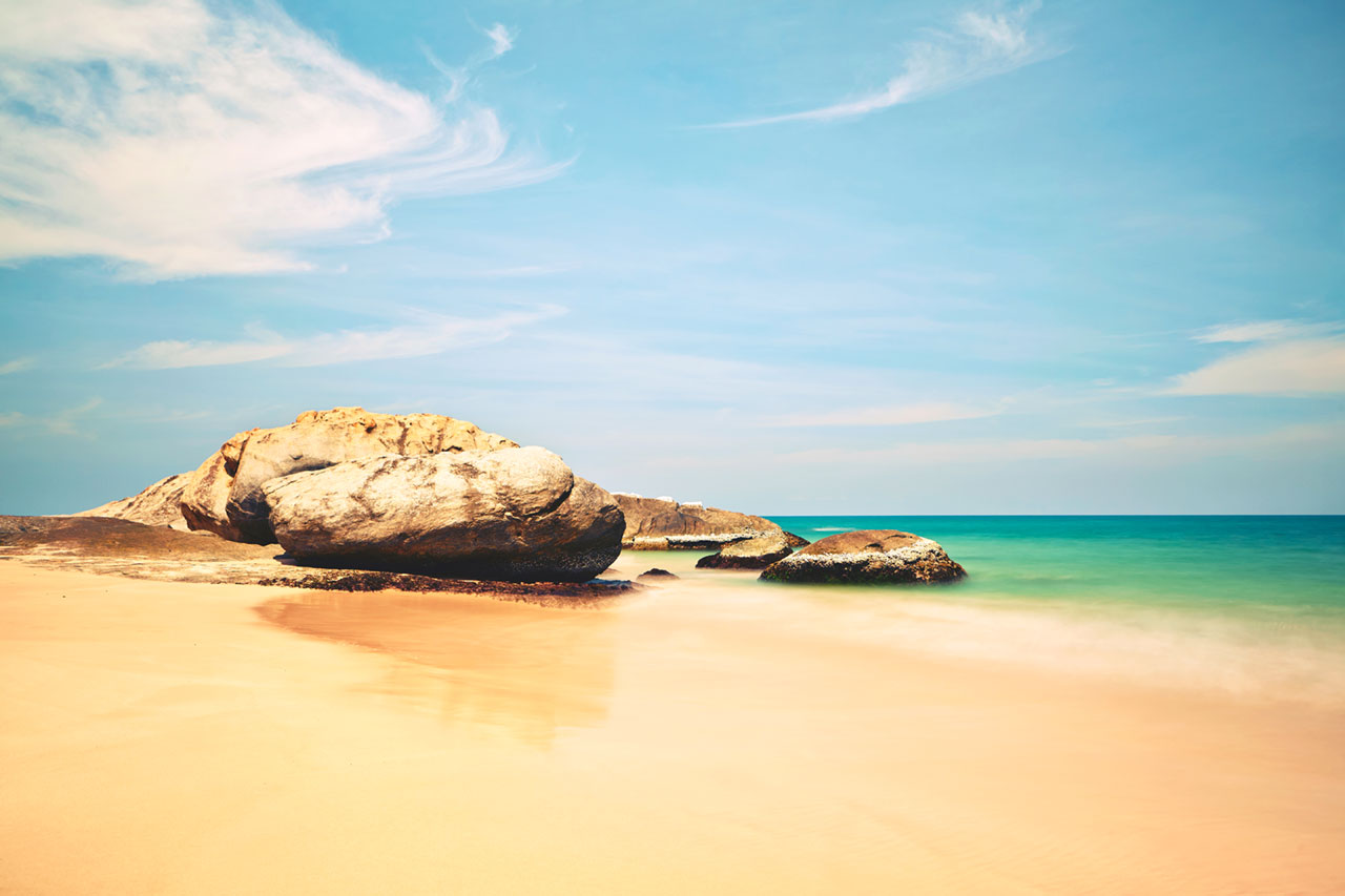 Beach with Rocks