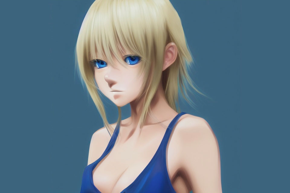 Girl with Anime Eyes||
