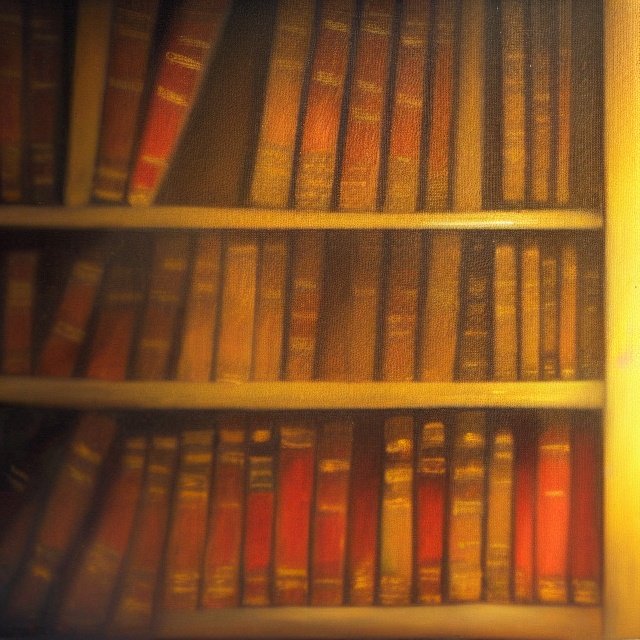 Old Dusty Bookshelf||||||||||