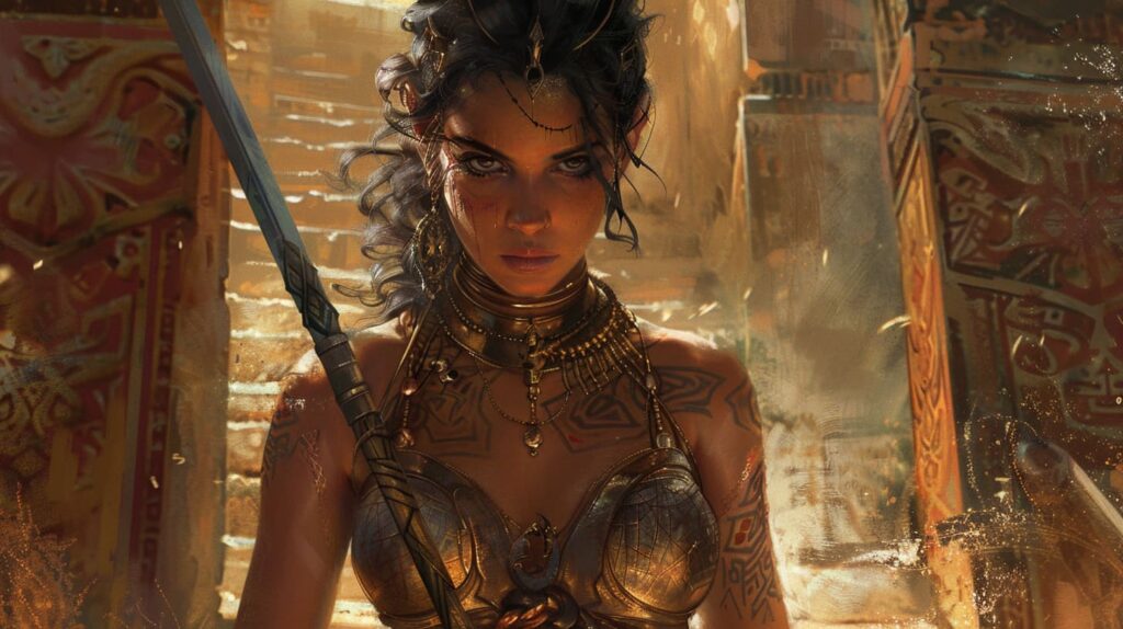 Sariah, Guardian Priestess