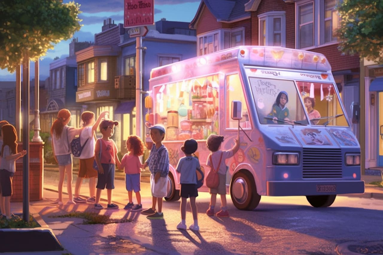 Enchanted Ice cream truck adventure