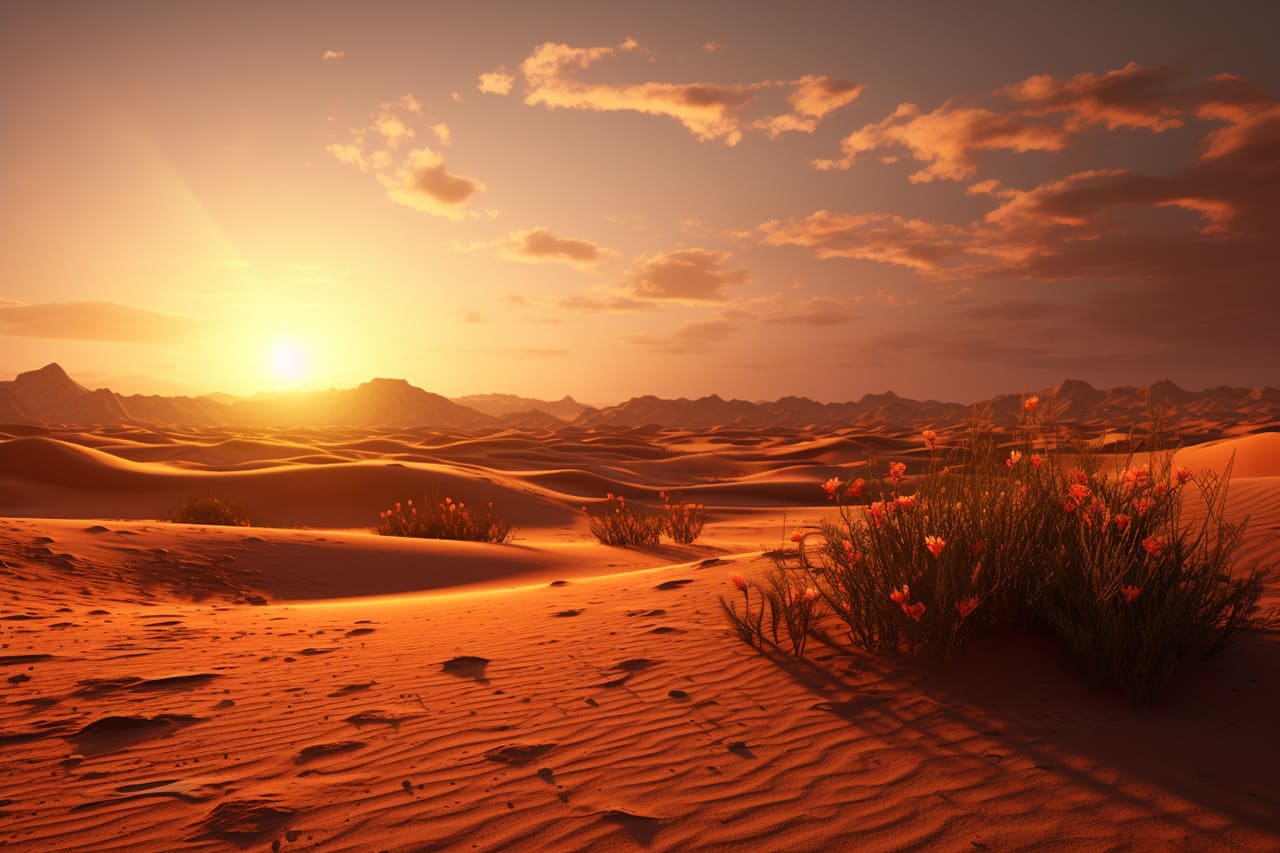 Sands of Serenity: A Desert Reverie